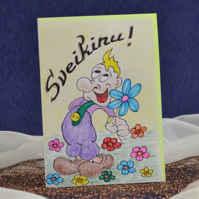 Sveikinimo atvirukas...